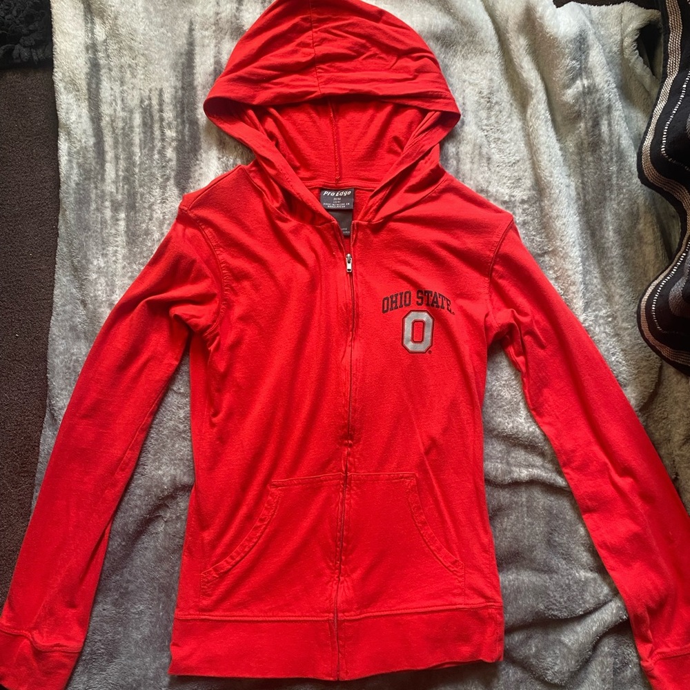 Pro Edge Ohio State Women’s Zip Hoodie — Medium